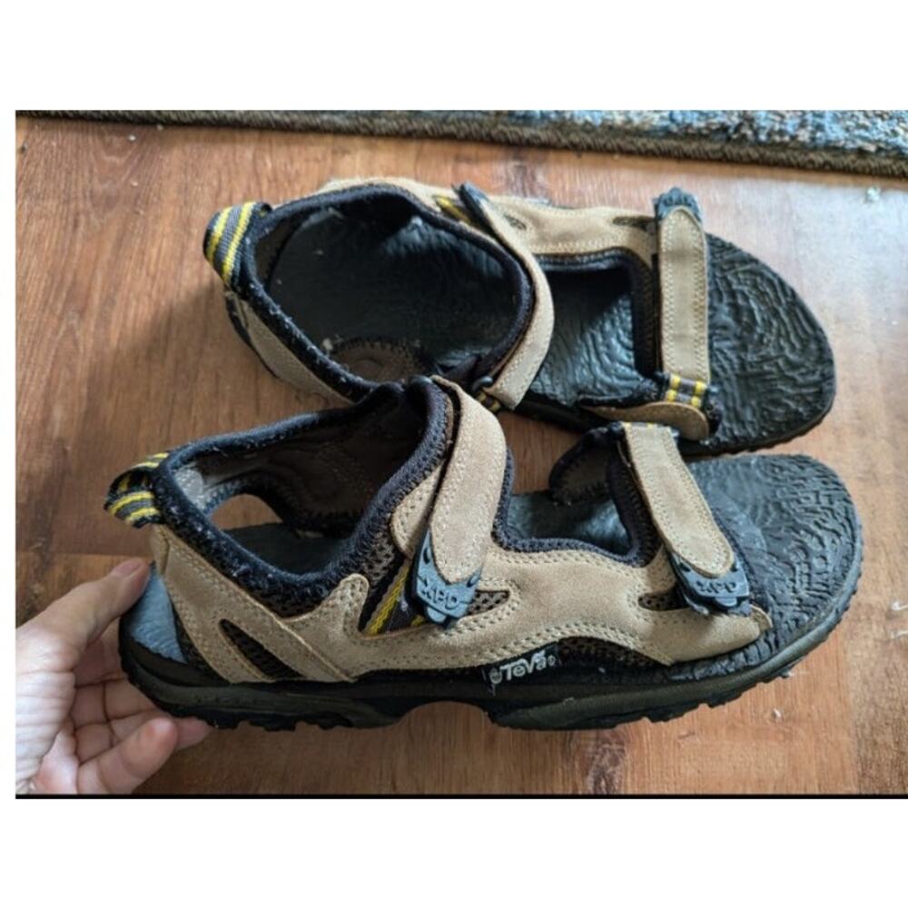 TEVA Tan Suede Strap Gladiator Sandals Men's 11